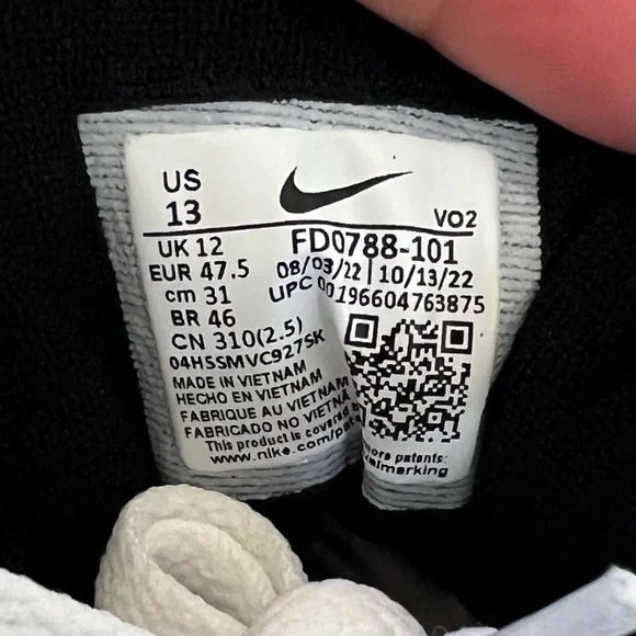 ✔️NIB✔️ NIKE Air Cross Trainer 3 Low Hot Lava - Picture 9 of 10